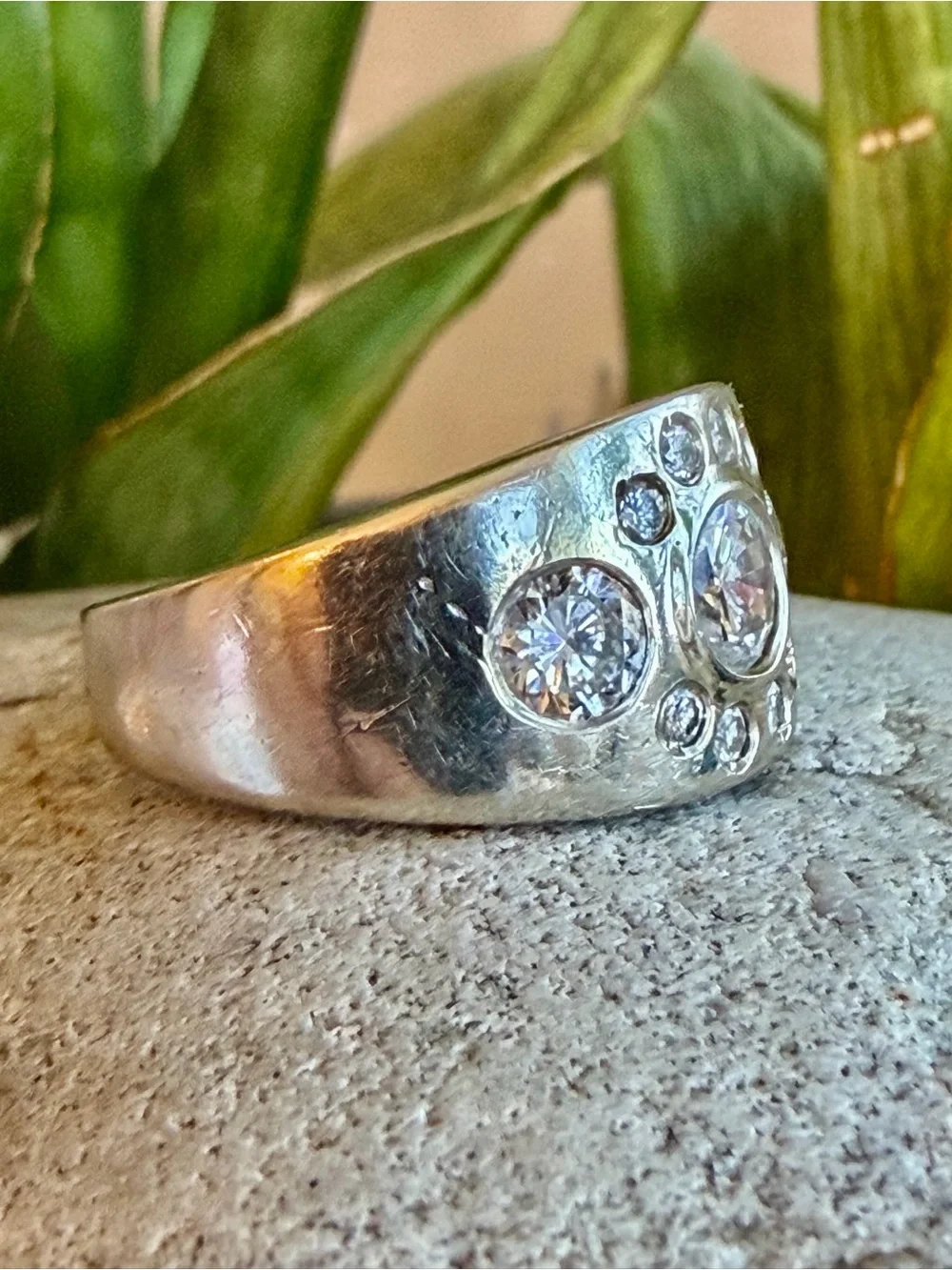 14 karat gold and 2 carat Diamond Ring